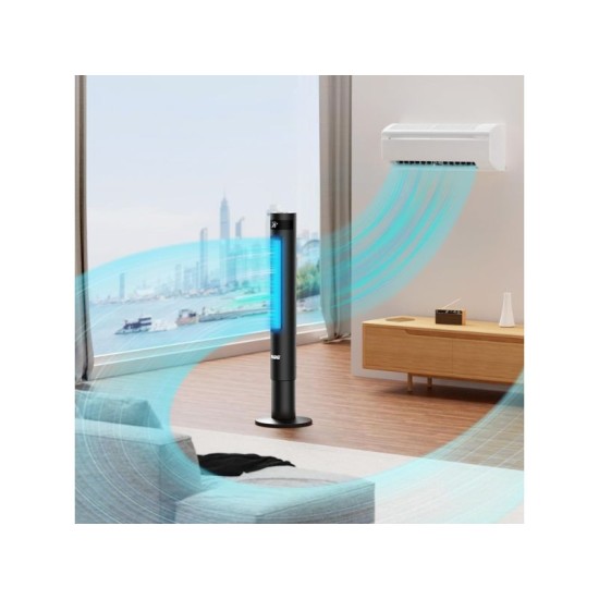 YASHE 43" Tower Fan - Модерен Охлаждащ Вентилатор Без Перки